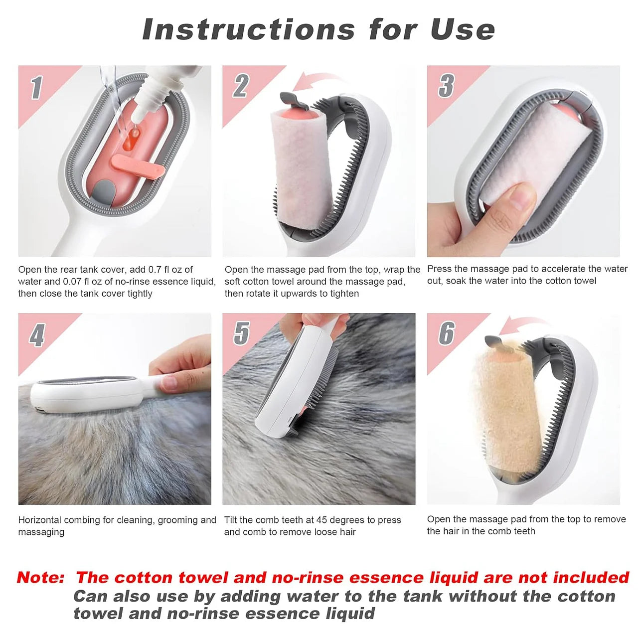 Pet Hair Remover with wipes