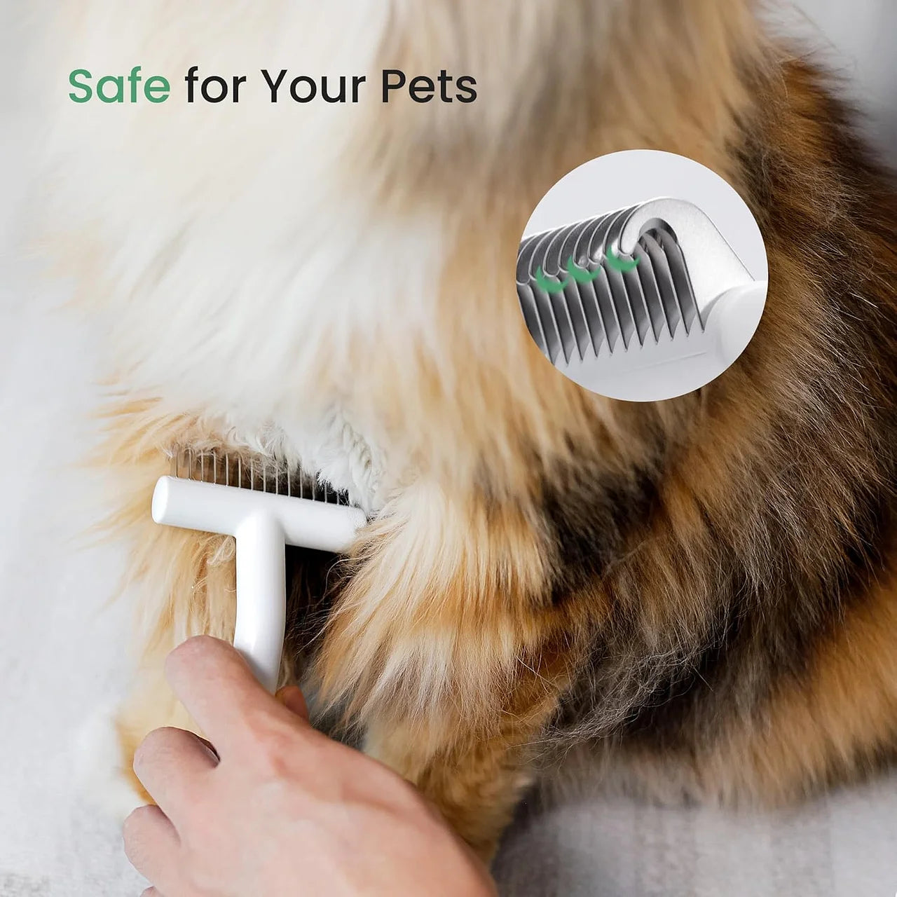 Professional Pet Brush for Shedding & Dematting -
