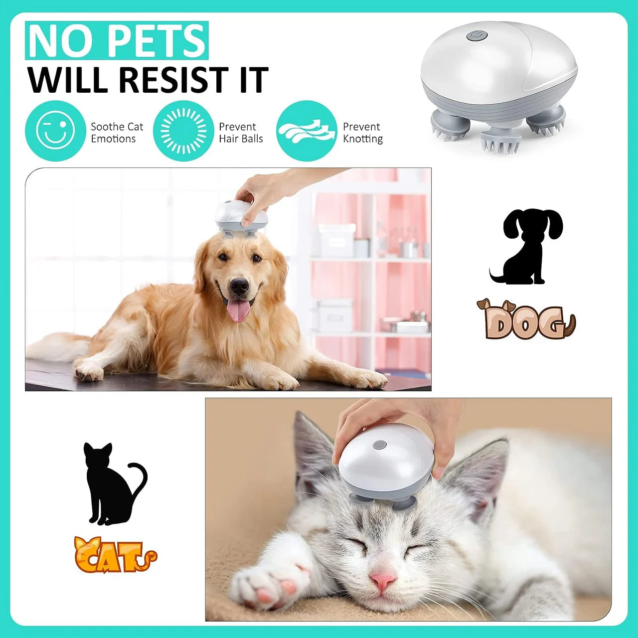 Electric Pet Massager for  Cats AND DOG