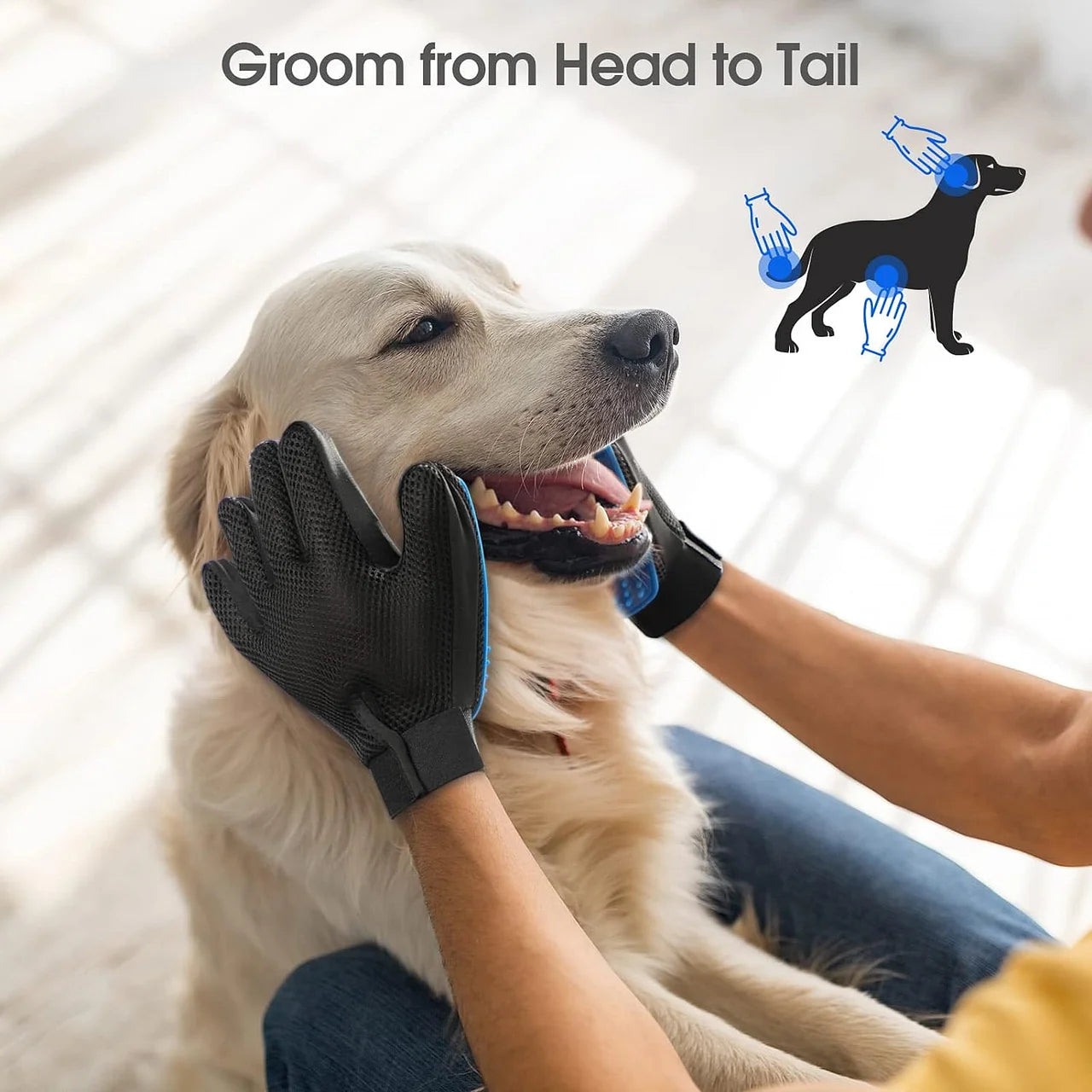 Pet Grooming Gloves