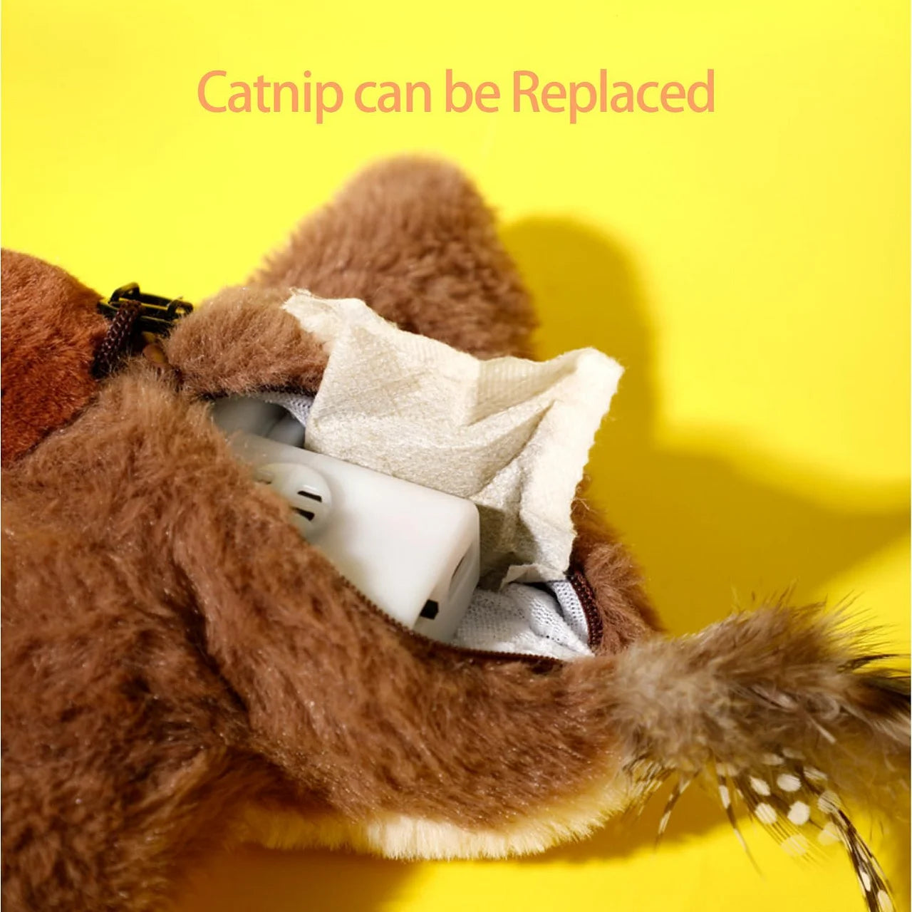 Rechargeable Flapping Bird Cat Toy