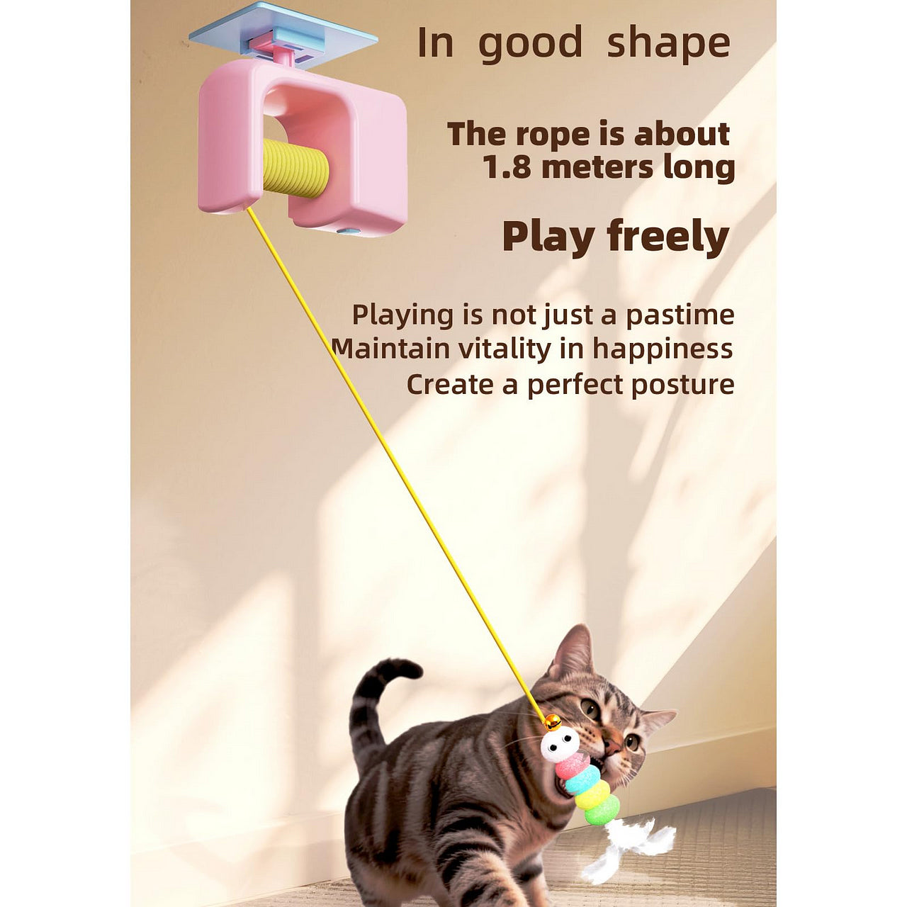 Automatic Electric Flying Bird Cat Toy