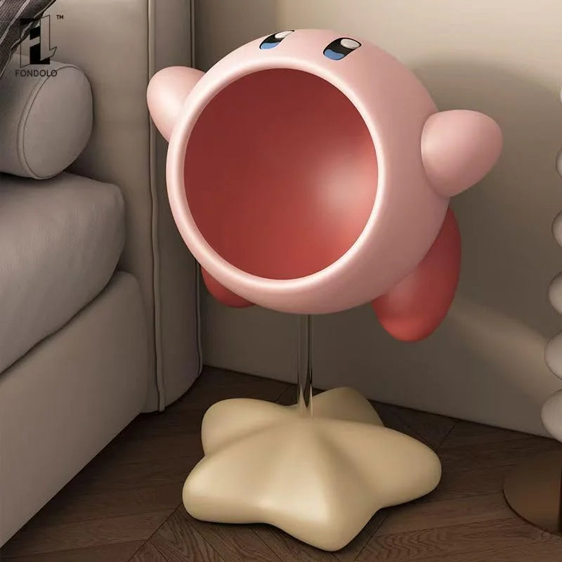 Stylish Snack Kirby Shelf - Decorative Living Room Organizer for Sofa Side, Bedroom Storage, and Home Decor
