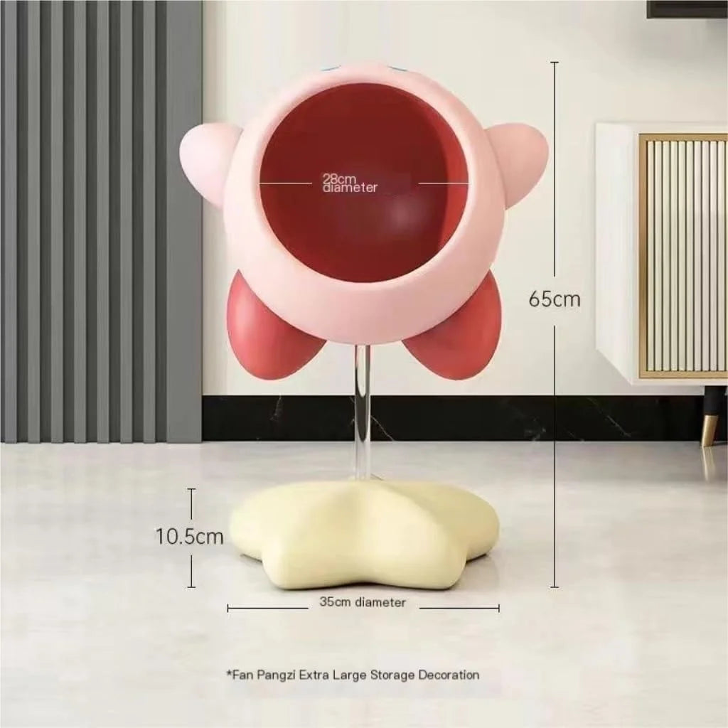 Stylish Snack Kirby Shelf - Decorative Living Room Organizer for Sofa Side, Bedroom Storage, and Home Decor